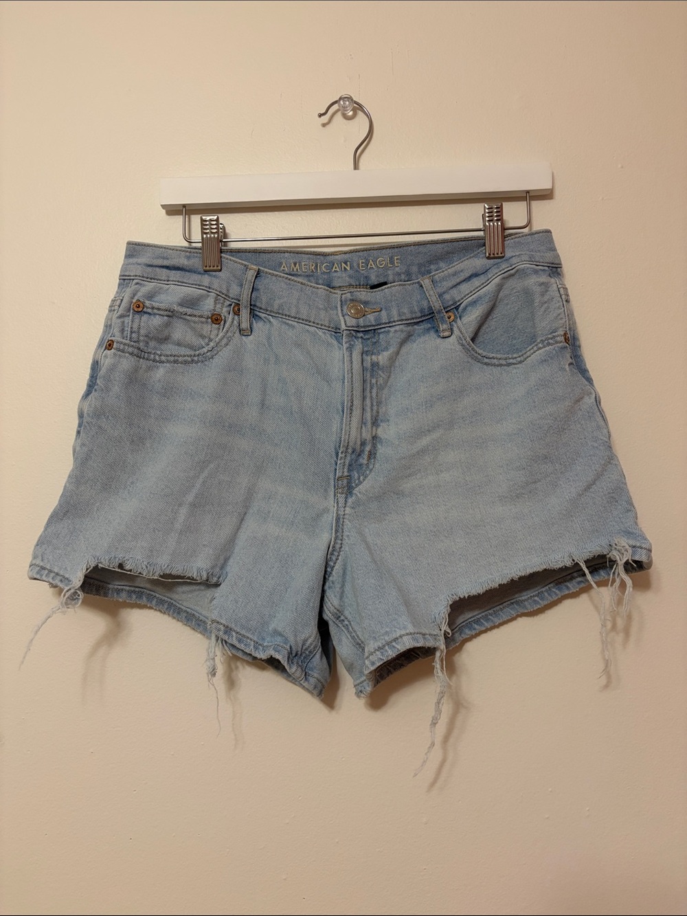 AMERICAN EAGLE 🦅 OUTFITTERS Strigid Light Wash Denim Jean Shorts 🩳
